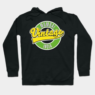 Mumbai vintage style logo Hoodie